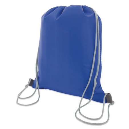 Bolsa Térmica Azul com Cordões Detalhe Prático para Eventos e Celebrações