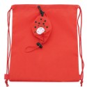 Mochila dobrável de joaninha