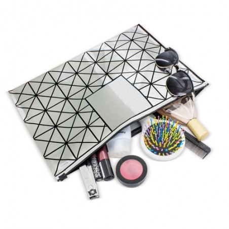 Necessaire prateado
