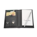 Bloco de notas caneta e porta cartõesim cannes pierre cardin