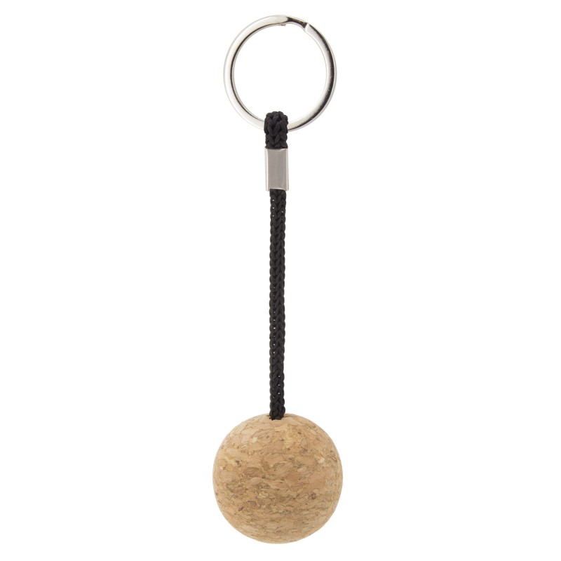 Porta chaves de cortiça com bola tridimensional laupin