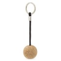 Porta chaves de cortiça com bola tridimensional laupin