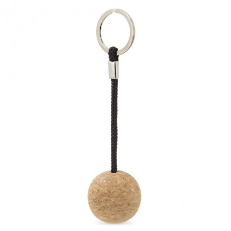 Porta chaves de cortiça com bola tridimensional laupin