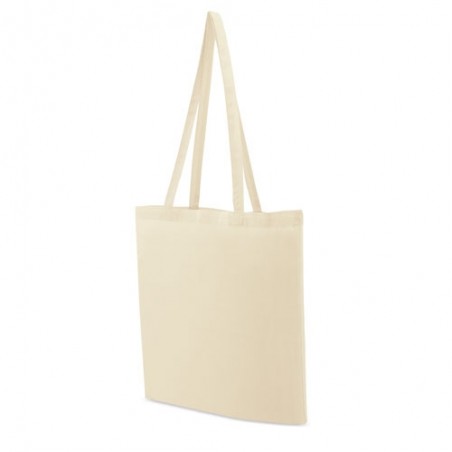 Bolsa de algodão ecológica com alças longas