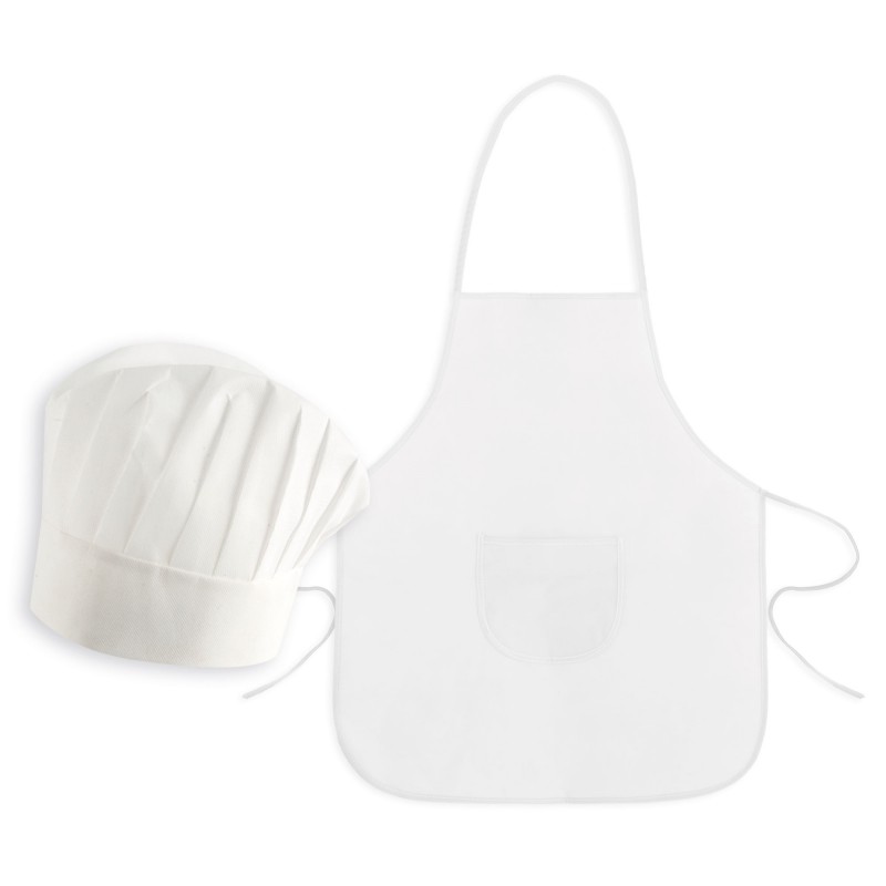 Conjunto de Avental e Chapéu de Chef Infantil: Perfeito para Pequenos Cozinheiros