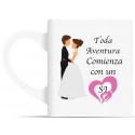 Canecas sublimadas para casamento