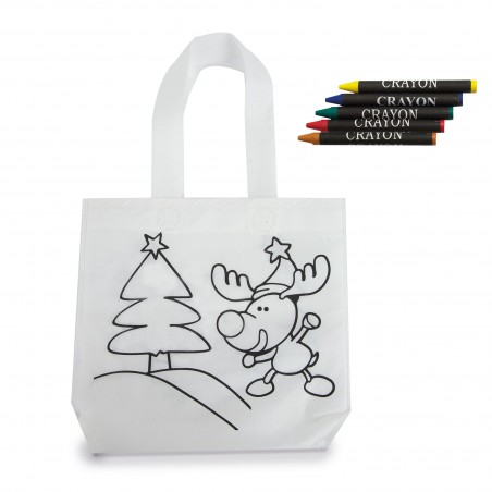 Bolsa para pintar de Natal