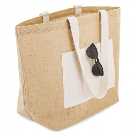 Bolsa de verão de juta