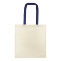 Bolsa de algodão alça colorida