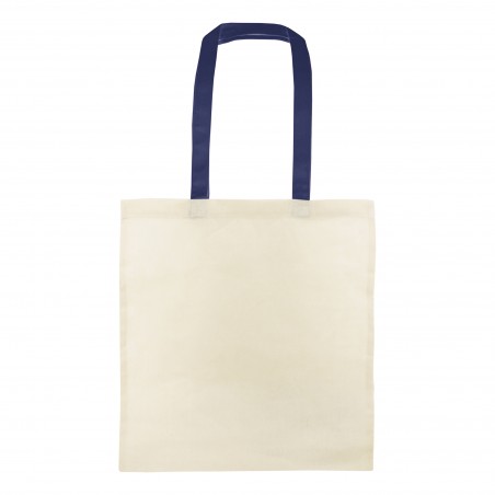 Bolsa de algodão alça colorida