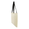 Bolsa de algodão alça colorida