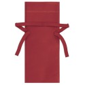 Bolsa para vinho bordô