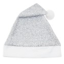 Gorro de Natal prateado