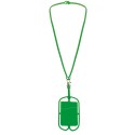 Lanyard de silicone para móvel Leve, prático e ajustável