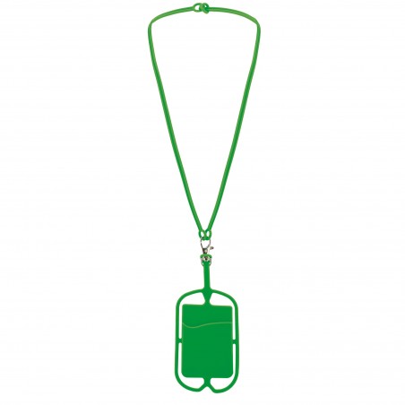 Lanyard de silicone para móvel Leve, prático e ajustável