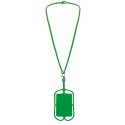 Lanyard de silicone para móvel Leve, prático e ajustável