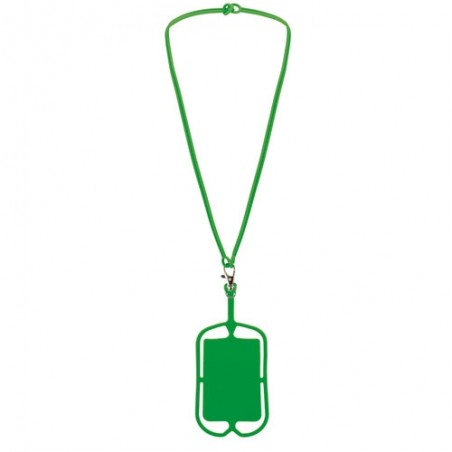 Lanyard de silicone para móvel Leve, prático e ajustável
