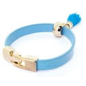 Pulseiras de Poliuretano com Borla Detalhes Elegantes para Convidados de Eventos