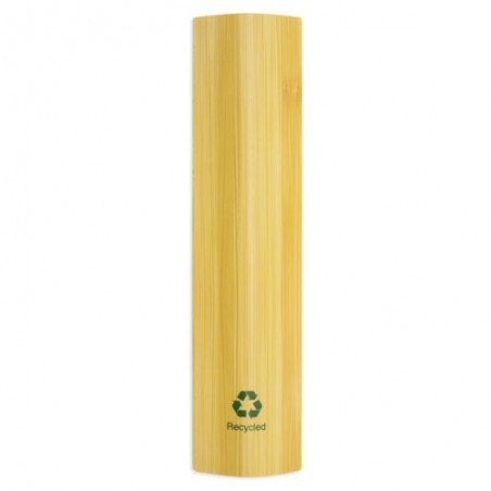 Capa de caneta de papelão reciclado design bambu