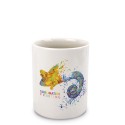 Porta canetas de porcelana para sublimação