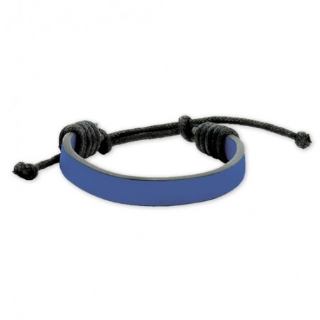 Pulseira Ajustável de Poliéster e Cordão Detalhe para Convidados
