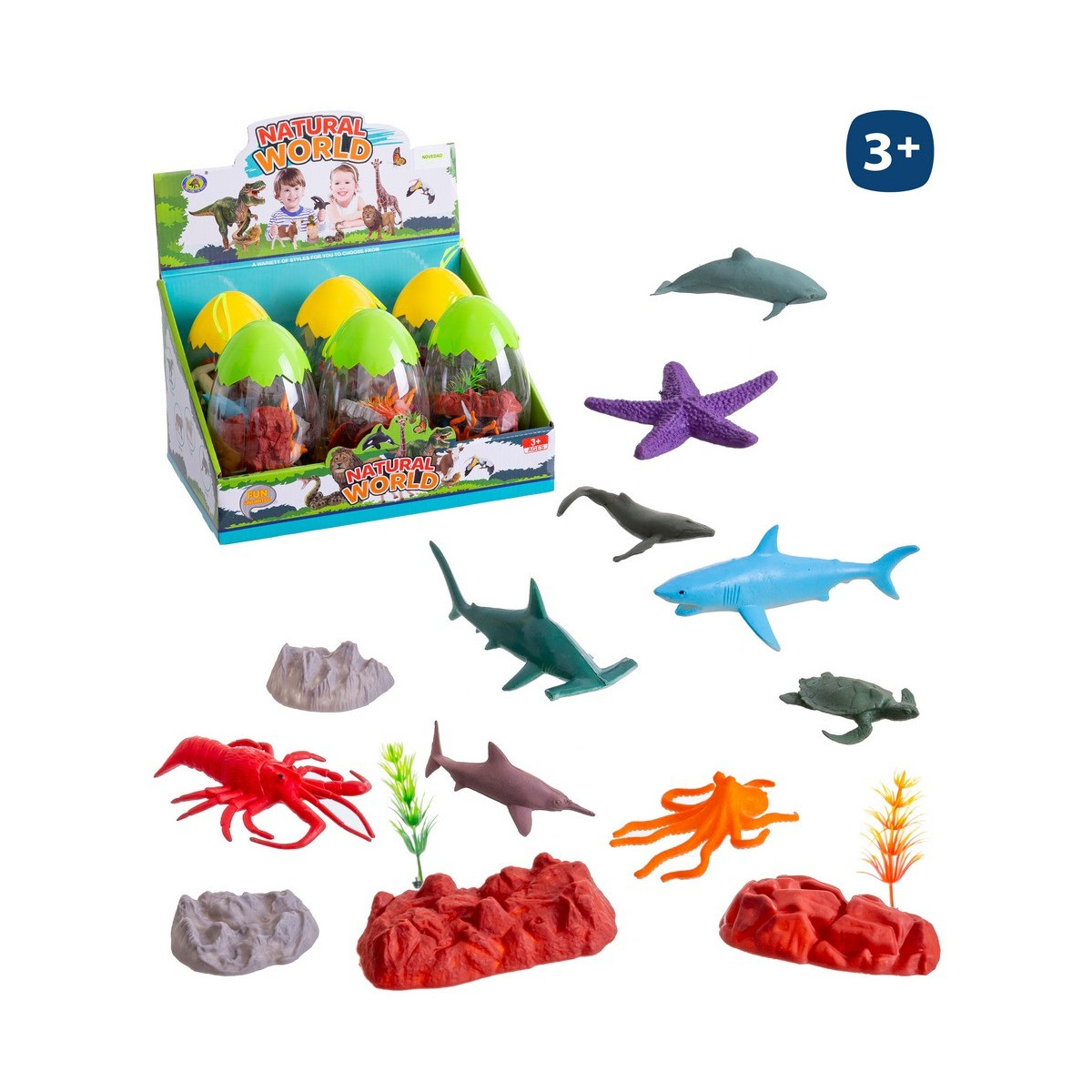 S 15 animal marinho pvc 8 20 cm
