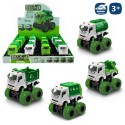 Caminhão de reciclagem megafricção 4 m 9,50 x 8,40 x 9,20 cm