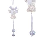 Colar anjo sinos plástico 20 cm