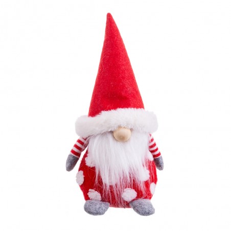 Papai Noel sentado bolinhas 26 cm