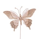 Escolha borboleta tecido ouro 10 cm