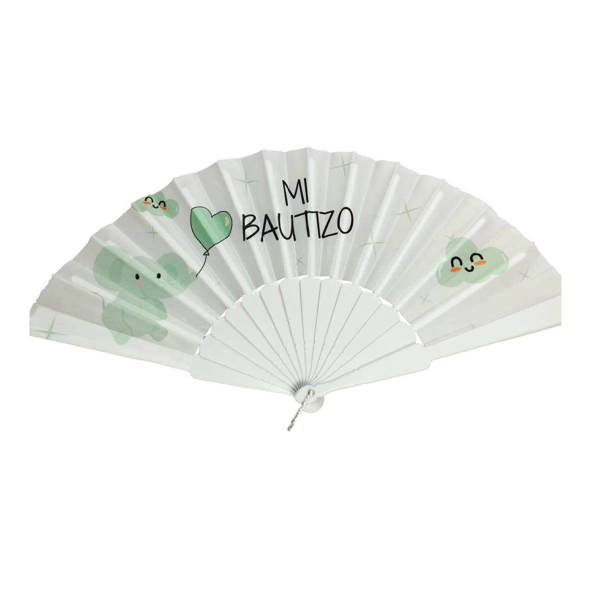 Abanico batizado menino