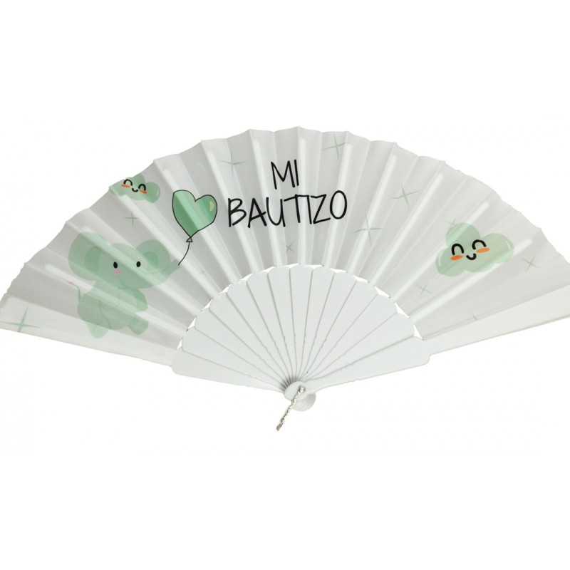 Abanico batizado menino
