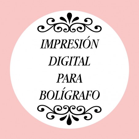 Caneta de Natal personalizada com impressão digital