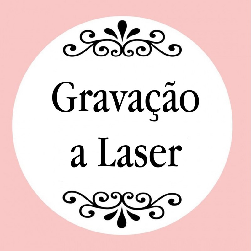 Gravação a laser para detalhes