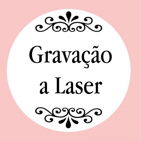 Gravação a laser para detalhes