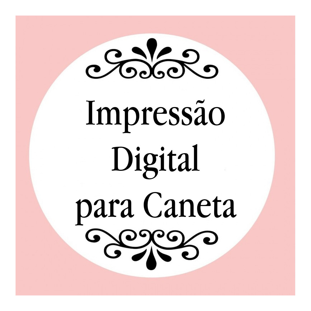 Personalização com impressão digital com texto, foto ou logo em cores para canetas