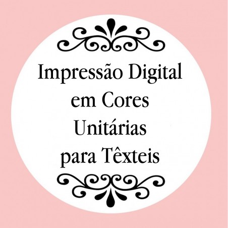 Personalização com impressão digital com texto foto ou logótipo a cores para 1 unidade têxtil