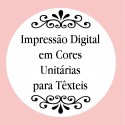 Personalização com impressão digital com texto, foto ou logotipo colorido para têxteis