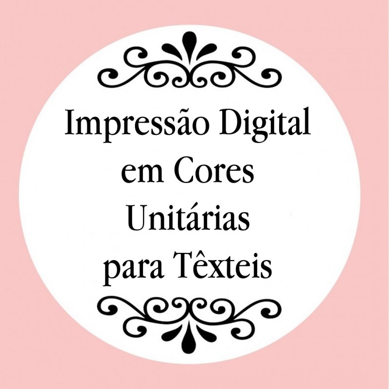 Personalização com impressão digital com texto, foto ou logotipo colorido para têxteis