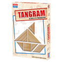 Jogo tangram de madeira