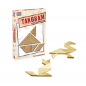 Jogo tangram de madeira