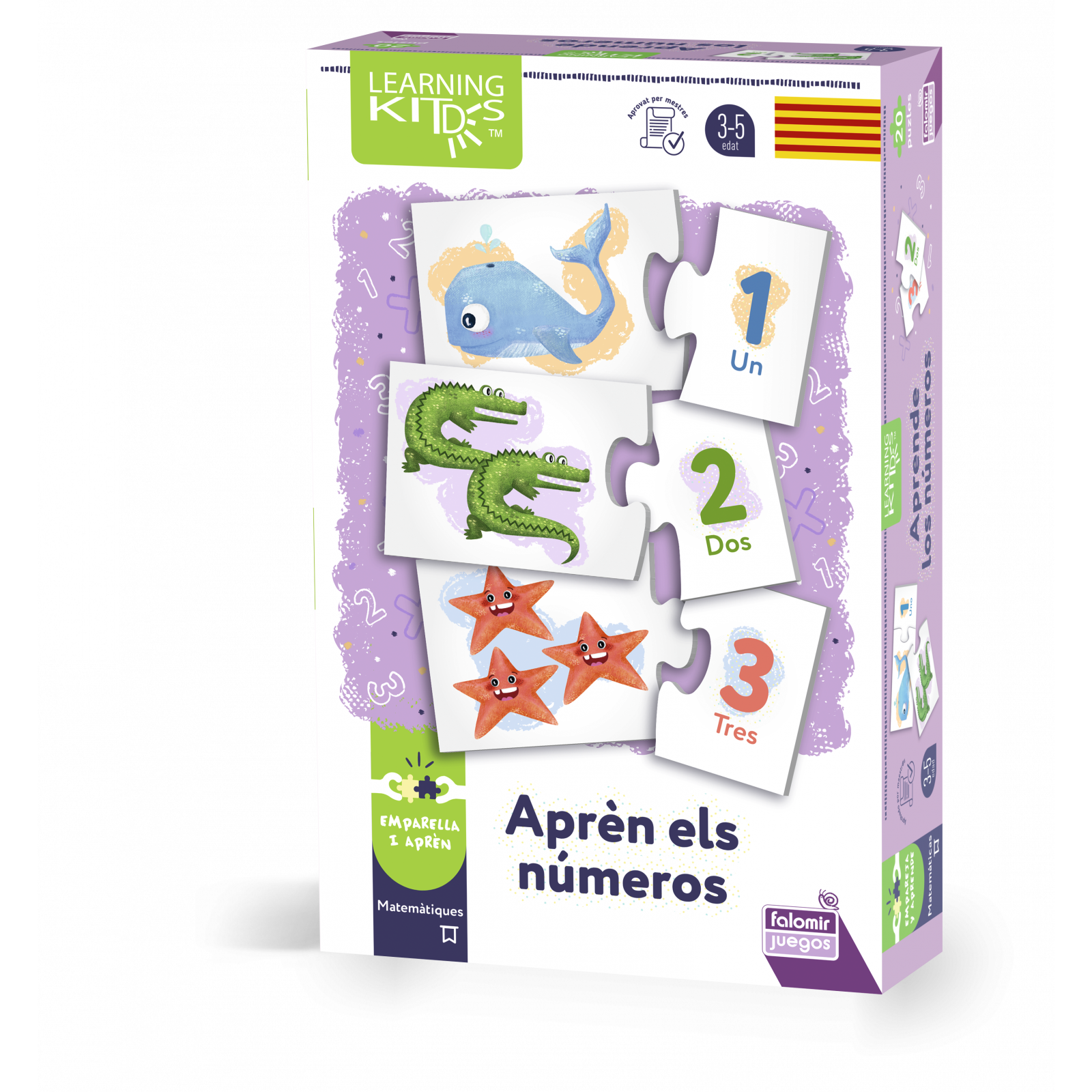Jogo aprende os números