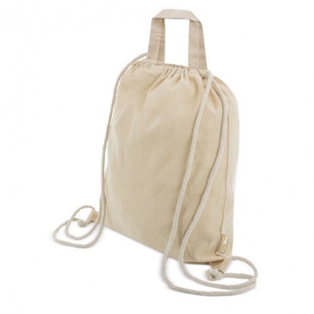 Mochila de Algodão Reciclado para Eventos Prática e Ecológica