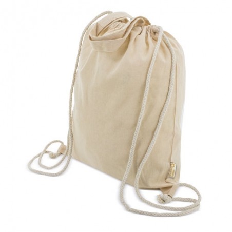 Mochila de Algodão Reciclado para Eventos Prática e Ecológica