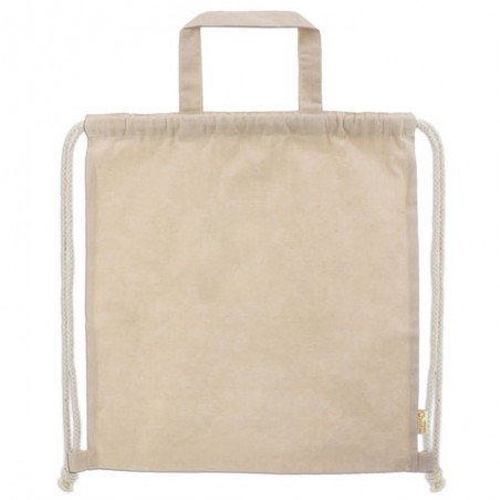 Mochila de Algodão Reciclado para Eventos Prática e Ecológica