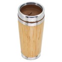 Copo Térmico de Bambu 500ml de Dupla Camada para Manter a Temperatura