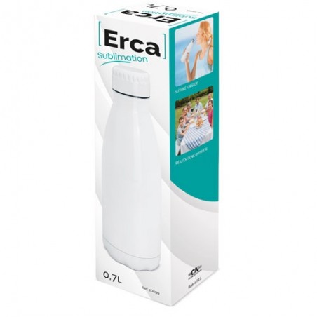 Botella térmica branca de aço inoxidável para sublimação: Ideal como detalhe para eventos