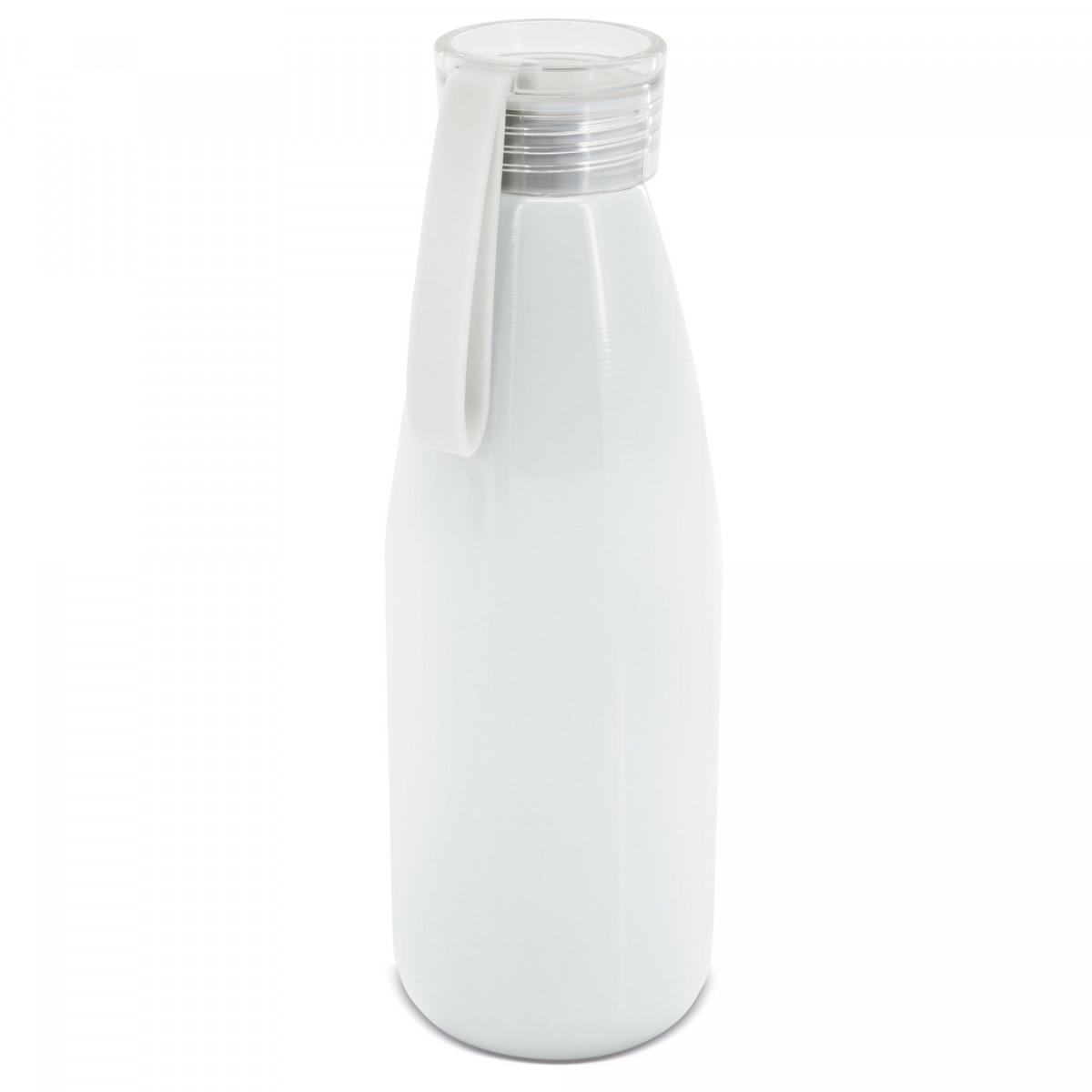 Frasco de alumínio com tampa de silicone para sublimação