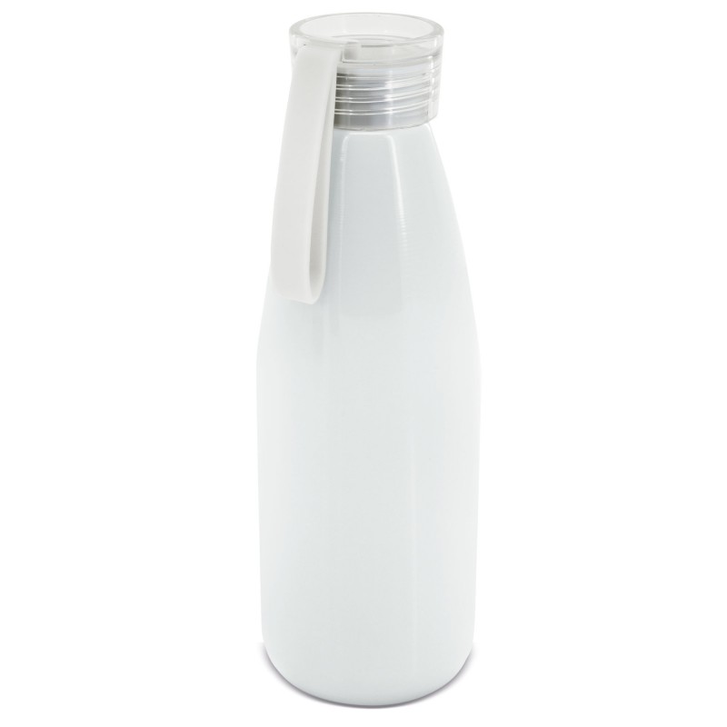 Frasco de alumínio com tampa de silicone para sublimação