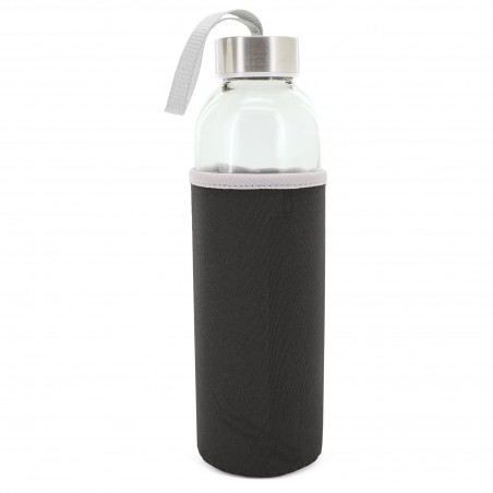 Botelha de Cristal com Capa de Neoprene Presente Prático e Elegante para Convidados